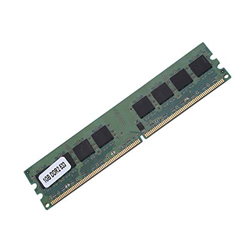 Tosuny DDR2-Speicher, 533 MHz Schnelle Datenübertragung DDR2-RAM 1 GB 240-poliges DDR2-Desktop-Computerspeichermodul für AMD von Tosuny
