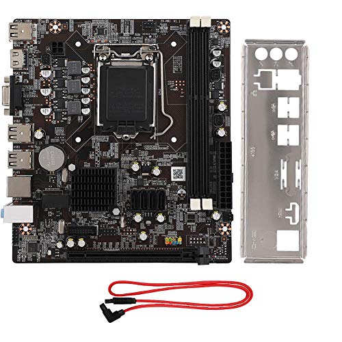 DDR3 Motherboard, H81 LAG1150 PC CPU Motherboard mit 3 * SATA 2.0 USB2.0 USB3.0 und PCI-E x16 Grafikkartensteckplatz von Tosuny