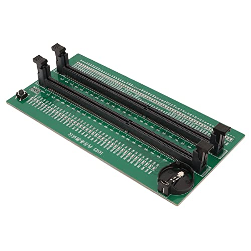 Tosuny DDR3 Speichertestkarte, PCB DDR3 Speichertester mit 110 LED Anzeigen, Desktop DDR3 Server Speichertesttool für DDR3 Speicher von Desktop Computern von Tosuny