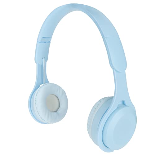 Tosuny Ear-Kopfhörer, Student On Ear, Bunt, On-Ear-Wireless-Headset, Mädchen-Jungen-Kopfhörer, Stereo-Sound, Faltbare Plug-in-Card-Over-Ear-Kopfhörer für Online-Lernen und Reisen (Blue) von Tosuny