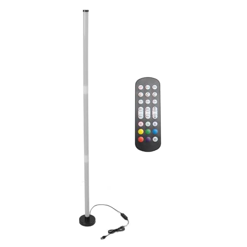 Tosuny Eck Stehlampe, 47,2 Smart RGB LED Ecklampe mit App und Fernbedienung, 1000 Dimmbare Modi, Musiksynchronisierung, USB betriebene LED Stehlampe mit 69 Lichtern, für Wohnzimmer von Tosuny