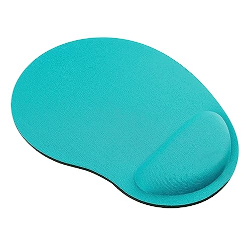 Tosuny Ergonomisches Mauspad, Mauspad mit Handballenauflage, Mauspad Handgelenkstütze mit Rutschfester Unterseite für Kabellose oder Kabelgebundene Maus, Blau Grün (Blau Grün) von Tosuny