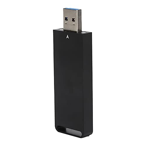 Tosuny Festplattengehäuse, Aluminiumlegierung M.2 NVME Protokoll USB3.1 Typ-A SSD Box, Kompatibel mit USB3.0/USB2.0 Schnittstellen von Tosuny
