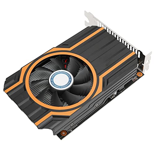 Tosuny GT740 1G GDDR5 128bit Gaming-Grafikkarte, Grafikkarte mit Desktop-Lüfter, Geräuscharm, DVI, VGA, HD-Multimedia-Schnittstelle von Tosuny