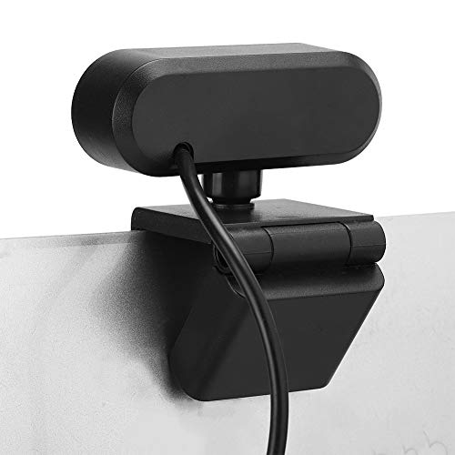 Tosuny HD-Computer-Webcam, 1080P-Computerkamera mit Integriertem Mikrofon, Desktop-USB-Webcam für Videokonferenz-Notebooks (Schwarz) von Tosuny