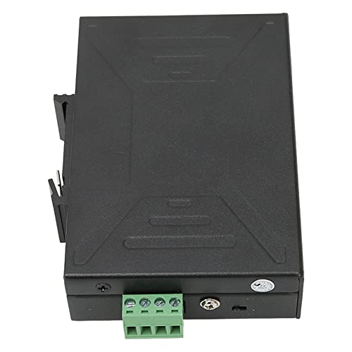 Tosuny Industrieller 5-Port-DIN-Schienen-Switch, 10/100M Autoadaptive RJ45-Ports, Dualer Stromeingang, Signalverbesserung, Verbindungsstatusanzeige von Tosuny