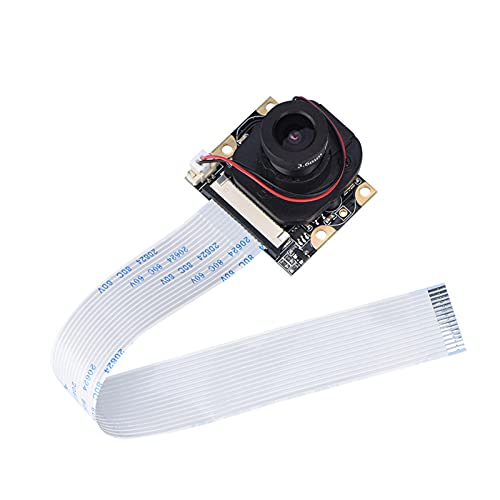 Tosuny Kamera für Raspberry Pi/Pi 2/Pi, Fokussierbares IR-Cut-Kameramodul 5MP Webcam Video 1080p Tag-/Nachtsicht-Webcam-Sensor OV5642 Sensorchip Passend für Raspberry Pi/Pi 2/Pi 3 von Tosuny