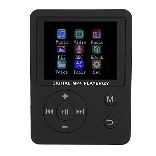 Tosuny MP3-Musik-Player, tragbarer, dünner, Leichter MP3-MP4-Musik-Player Unterstützt Musik-, Radio-, -, Video- und Digital-Musik-Player-Farbbildschirm für von Tosuny