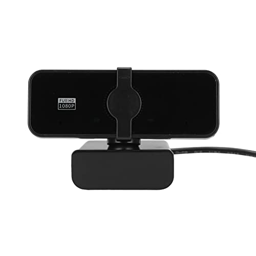 Tosuny PC-Kamera, Eingebautes USB2.0-Mikrofon, 1080P-Webcam, 30 Fps USB-Webcam für Videokonferenzen, Fernunterricht, Video-Chat und Live-Webcast Usw. (V19 Kamera Songhan Solution 1080P Schwarz) von Tosuny