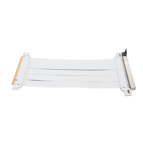 PCIE 4.0 X16 Extender Riser-Kabel, 180° Flexibles PCIE 4.0-Grafikkarten-Erweiterungskarten-Adapterkabel für RTX 4090 4080 4070 4060 RX7900 XT7800 XT7700 XT7600 7500, 128 Gbit/s von Tosuny