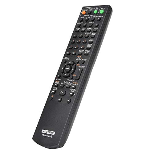 Tosuny RM-ADU007 Fernbedienung für Sony AV Audio System, Ersatzfernbedienung universal (schwarz) von Tosuny
