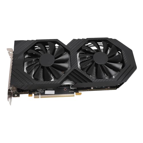 Tosuny RX590 Grafikkarte, 8 GB GDDR5 256 Bit 1440/8000 MHz PCIE 3.0 Gaming Grafikkarte, GPU Grafikkarte mit Zwei Lüftern, 3D API, HDMI DP Ausgang, Unterstützung 8K, für Gaming PC von Tosuny