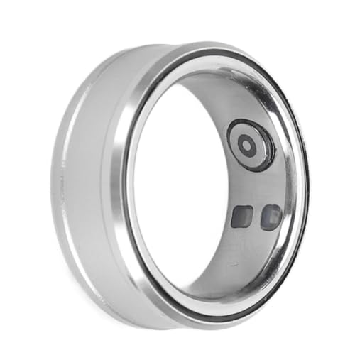 Tosuny Smart Ring Gesundheits Tracker, Bluetooth Fitness Smart Ring, Integriertes NFC, Gesundheits- und Fitness Tracker Ring für Schlaf, Körpertemperatur, Schrittzähler, IPX8 von Tosuny