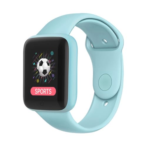 Tosuny Smartwatch, 1,4 Zoll Smartwatch für Damen & Herren, Fitness Tracker mit Herzfrequenz- und Schlafüberwachung, Schrittzähler, Musikwiedergabe, IP67 wasserdichte Fitnessuhr (Blue) von Tosuny