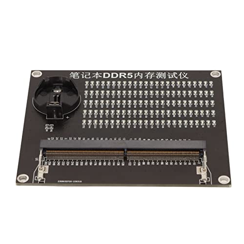 Tosuny Speichersteckplatz-Testerplatine, DDR5-Desktop-Mainboard-Testkarte, Post-Testkarte für Laptop DDR5 mit 120 LED-Anzeige, Stabile, Genaue Testerplatine von Tosuny