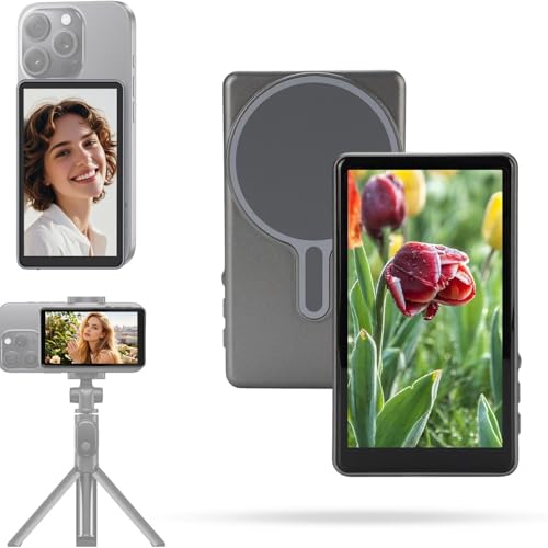Tosuny Telefon Vlog Selfie Moni Tor Bildschirm,Tragbarer Telefon Rückkamera Moni Tor Bildschirm, magnetische & Drahtlose,Verwendung der Telefon Rückkamera für Selfie,für i OS und Tosuny Telefon Vlog Selfie Moni Tor Bildschirm,Tragbarer Telefon Rückkamera Moni Tor Bildschirm, magnetische & Drahtlose,Verwendung der Telefon Rückkamera für Selfie,für i OS und von Tosuny
