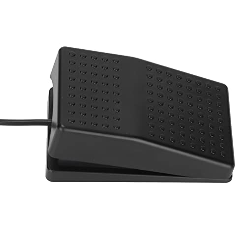 Tosuny USB-Fußschalterpedal, USB-Einzelpedalschalter, Mechanischer Schalter für Allgemeine Computer, Hochempfindliches Computertastatur-Aktions-HID-Pedal, 2 M Kabel von Tosuny