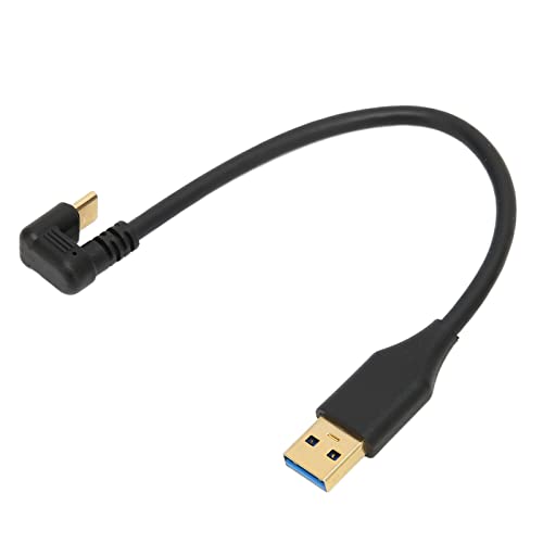 Tosuny USB-Kabel USB3.0 A auf USB-C-Stecker, U-förmiger Stecker Hochgeschwindigkeits-USB 3.0-Übertragung ABS 5G-Datenkabel Festplattenkabel, Daten- und Ladesynchronisierung (1,8 Meter/5,9 Fuß) von Tosuny