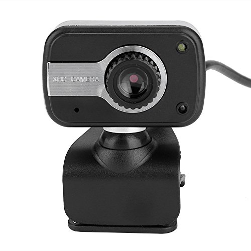 Tosuny USB Web Cam, LED Nachtsicht 0.3MP 360 ° PC Webcam mit Mikrofon für MSN/ICQ/Skype von Tosuny