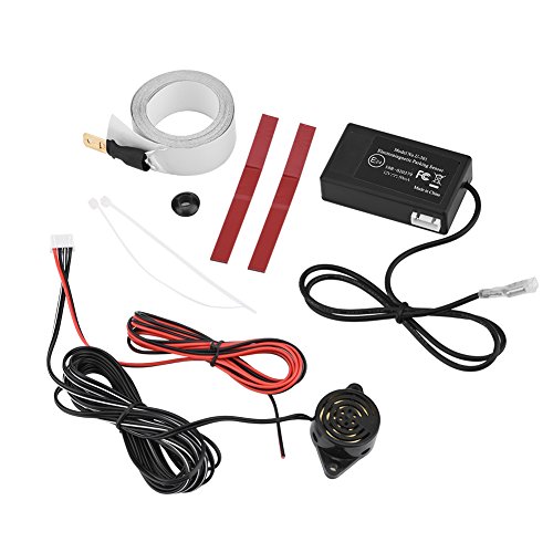 Tosuny Universal Auto Einparkhilfe Rückfahrhilfe Kit, elektromagnetische Induktion Radar Rückfahralarm für Auto LKW RV Minivan von Tosuny