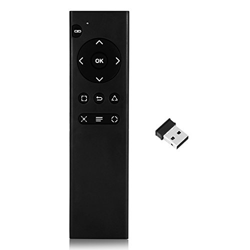 Tosuny Universal Fernbedienung für 4 DVD, 2,4 GHz Wireless Media Controller mit USB-Empfänger für schwarz Tosuny Universal Fernbedienung für 4 DVD, 2,4 GHz Wireless Media Controller mit USB-Empfänger für schwarz von Tosuny
