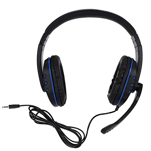 Tosuny Universal Gaming Headset mit Mikrofon für PS4/Slim/Pro/ONES X/Switch, Over-Ear-Kopfhörer 3,5-mm-Buchse für Laptop Mac von Tosuny