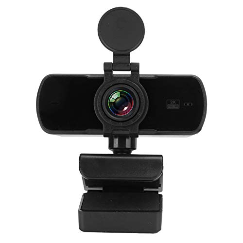 Tosuny Webcam mit Mikrofon - Plug-and-Play-Webcam, 2K HD-USB-Computerkamera, Webcam mit Mikrofon-Live-Übertragung (pc-05) von Tosuny