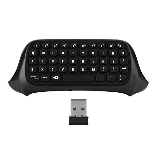 Tosuny Wireless Tastatur, Kabellos Gaming Tastatur, Spiel Griff Controller 2.4G Tastatur für Xbox One Chat-Tastatur von Tosuny