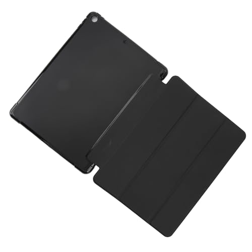 Tosuny für IOS-Tablets 10,2 Zoll, 10,2 Zoll Tablet-Schutzhülle mit Einzigartigem Stiftschlitz, Silikon-Softshell-Lederhülle, Weich und Langlebig (Black) von Tosuny