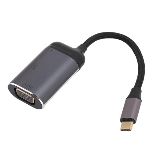 USB-C-Hub, USB-C-auf-HDMI-Plus-VGA-Adapter, USB-C-Multiport-Adapter mit Unterstützung von 4K@60HZ Auflösung, USB-C-Splitter mit VGA und PD100W-Schnellladeschnittstelle von Tosuny