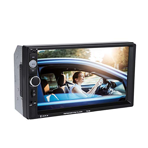 Universal 7-Zoll-Doppel-Din-Auto-Stereo-Video-Player Bluetooth-Autoradio MP5-Player mit Freisprechfunktion, Unterstützung für Android/für IOS Handy Verbindung von Tosuny