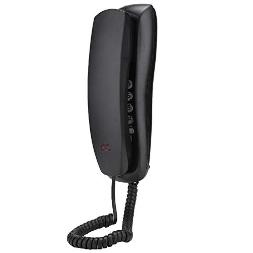 Wandtelefon Schnurtelefon,Schnurgebundenes Telefon an der Wand,Klassisches Telefon kompatibel mit Nachtlicht/lauter Musik,Tragbar schnurgebundenes Telefon für Home Office. von Tosuny