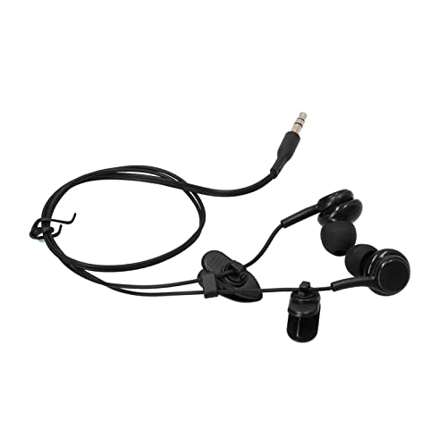 Wasserdichter Kopfhörer, Kopfhörer mit Kurzem Kabel Laufkopfhörer für Unterwassermusik, Surfen und Laufen, 3,5-mm-Stecker, Plug and Play von Tosuny