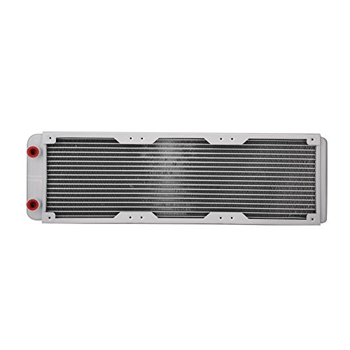 Wasserkühlsysteme PC, Computer Flüssiger Entladung Aluminiumheizkörper, Computer Wasserkühler Flüssigkeitskühler für Computer Wasserkühlung Luftreiniger.(360mm) von Tosuny