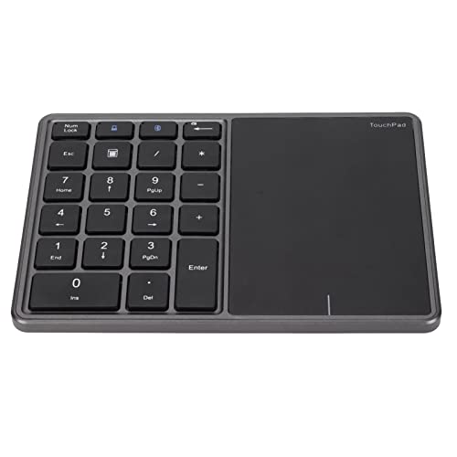 Wireless Numeric KWireless Numeric Keypad, Wireless Number Pad 22 Keys for Laptop Eyepad, Wireless Number Pad 22 Keys for Laptop Desktop, PC, Notebook, Number Pad with Touch von Tosuny