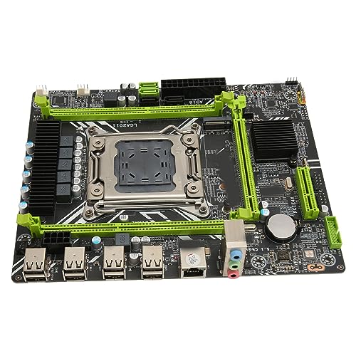 X79D-Motherboard, LGA2011-Motherboard, Dual-Channel-DDR3-Micro-ATX-Gaming-Motherboard, Unterstützt CPUs der Serien E5, 2640 V2 und Core I7 von Tosuny