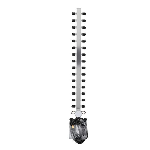Yagi-Antenne, 2,4 G 25 DBi High Gain Wireless Router Netzwerkkarte Yagi-Antenne 2,4 G 25 DBi 16 Zellen Wireless Routing Netzwerkkarte Richtantenne von Tosuny