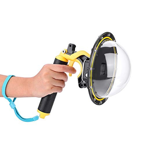 für Go Pro Dome Port Zubehör, professionelles wasserdichtes Gehäuse wasserfeste Hülle Objektivabdeckung für den Dome Port der Go Pro Hero 5/6/7 Kamera von Tosuny