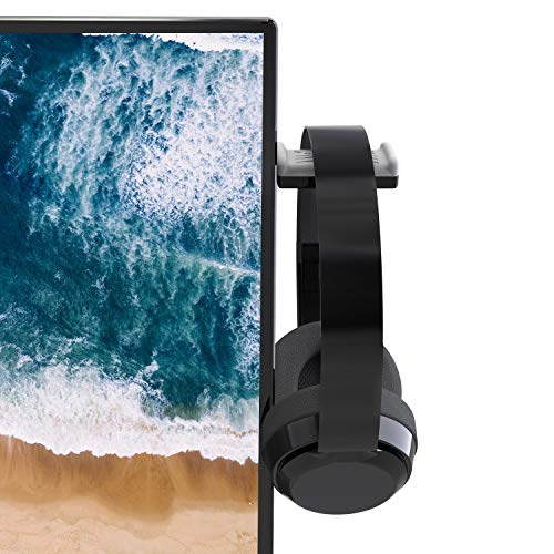 TotalMount Universal Kopfhörerhalterung Headset Ständer Aufhänger PC Monitor für alle Over-Ear und On-Ear-Kopfhörer, schwarz/grau TotalMount Universal Kopfhörerhalterung Headset Ständer Aufhänger PC Monitor für alle Over-Ear und On-Ear-Kopfhörer, schwarz/grau von TotalMount
