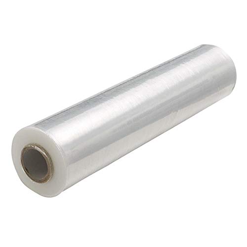 TotalPack Strong Rolls Standard-Kern-Paletten-Stretchfolie für Pakete, 400 mm x 250 m/300 m, transparent, 400 mm x 300 m, 6 Stück von TotalPack