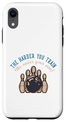 Je härter Sie trainieren, desto einfacher Ihr Ziel Bowling Hülle für iPhone XR von Totality