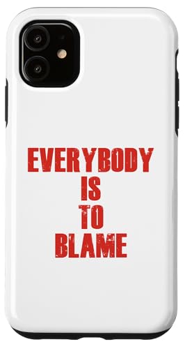 Jeder ist schuld Hülle für iPhone 11 Jeder ist schuld Hülle für iPhone 11 von Totality