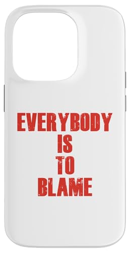 Jeder ist schuld Hülle für iPhone 14 Pro Jeder ist schuld Hülle für iPhone 14 Pro von Totality