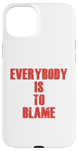 Jeder ist schuld Hülle für iPhone 15 Plus von Totality