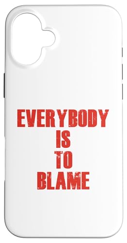 Jeder ist schuld Hülle für iPhone 16 Plus von Totality
