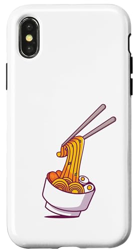 Kawaii Ramen Bowl Süße und leckere Nudeln Hülle für iPhone X/XS von Totality
