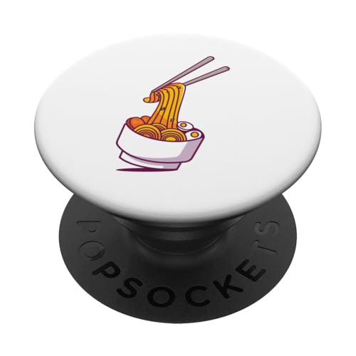 Kawaii Ramen Bowl Süße und leckere Nudeln PopSockets Klebender PopGrip Kawaii Ramen Bowl Süße und leckere Nudeln PopSockets Klebender PopGrip von Totality