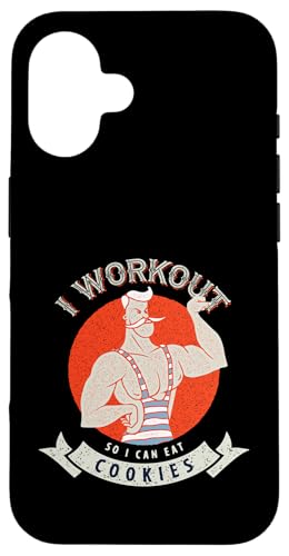 Lustiges Fitness-Cookie-Liebhaber-Design Hülle für iPhone 16 Lustiges Fitness-Cookie-Liebhaber-Design Hülle für iPhone 16 von Totality