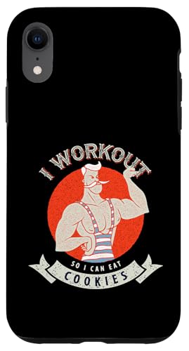 Lustiges Fitness-Cookie-Liebhaber-Design Hülle für iPhone XR Lustiges Fitness-Cookie-Liebhaber-Design Hülle für iPhone XR von Totality