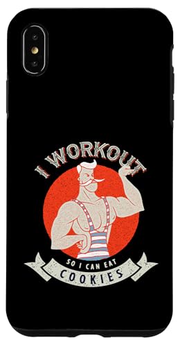 Lustiges Fitness-Cookie-Liebhaber-Design Hülle für iPhone XS Max von Totality